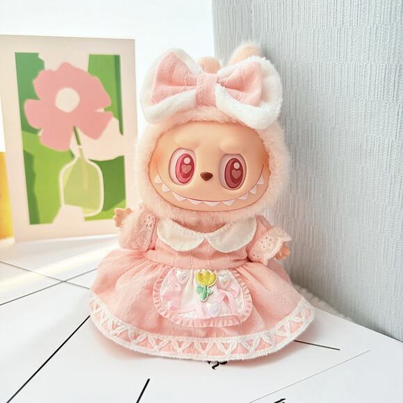 Clothes only!! Labubu 17cm keychain cute custom clothes outfits - 0418 - Picture 1 of 2